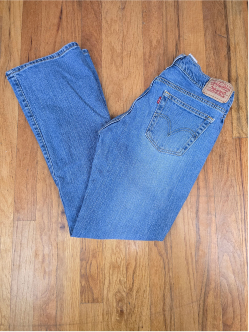 Women's Levi's Boot Cut Jeans Size 10 Blue